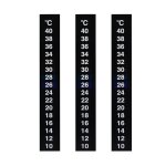 3 pièces thermomètre autocollant adhésif thermomètre bande fish tank autocollant de température de l'eau ... 3 pièces thermomètre autocollant adhésif thermomètre bande fish tank autocollant de température de l'eau ...
