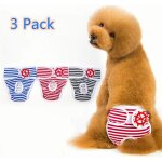 De 3 sous - v�tement(xxl) pantalon hygi�nique pour chien couche r�utilisable pour chienne lavable pantalons ...