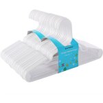 30 cintres enfant blanc