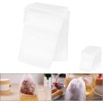 300pcs sachet de th� jetable, sachet de th� vide a remplir, sachet de the a remplir en non - tiss�, filtre ...