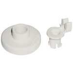 3157525. roulette + support panier inferieur airlux