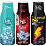 3x sirop fruttamax tonic, cola, energy drink pack