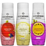3x syrop do sodastream baies rouges zro 440ml + fleur de sureau zro 440ml + fruit de la passion zro ...