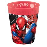 4 gobelets reutilisable spiderman world webs 25cl