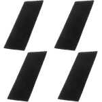 4 pack filtre charbon filtres a odeur de carbone de filtres pour bac a litire pour chats filtre charbon ...
