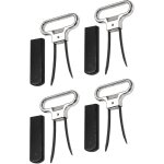 4 pcs a deux broches / 2 broches en acier vintage ouvre - bouteille de vin sans tire - bouchon 2 en 1 ...