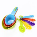 4 pieces chat et chien nourriture pour animaux pelle couleur tasse a mesurer ensemble de 9 pieces en ...