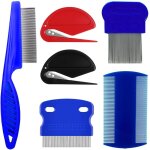 4 pieces peup stainless steel and 2 pieces mini knives, pet cleaning, pet grooming tools, pet knot comb. ...