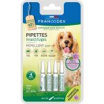 4 pipettes insectifuges pour chiens de 10 kg a 20 kg formule renforcée 4 pipettes insectifuges pour chiens de 10 kg a 20 kg formule renforcée
