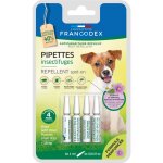 4 pipettes insectifuges chiots, petits chiens de moins de 10 kg formule renforce