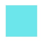 40 serviettes cocktail papier 25cm bleu ciel