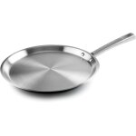 - 45829 - crêpière foodie, acier inoxydable 18 / 10, sans pfoa, poignée ergonomique, fond de diffuseur ... - 45829 - crêpière foodie, acier inoxydable 18 / 10, sans pfoa, poignée ergonomique, fond de diffuseur ...