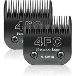 4f lame de rechange pour toilettage de chiens, compatible avec les s�ries heiniger / max45 / andis / ...