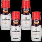 4x sirop pour sodastream schwip cola orange
