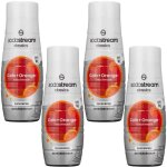 4x sodastream cola + orange sirop sans sucre 440ml