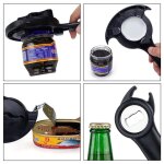 5 - en - 1 multifonction ouvre - bote ouvre - bouteille manuel portatif robuste ouvreur anti - drapant ...