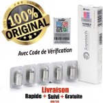 5 r�sistances joyetech bf cubis ss316 de 0, 6 ohm (tc et tcr) pour clearomiseurs joyetech cubis et aio. ...