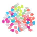 50 / 100 pieces jardin cailloux lueur pierres roches pour allees jardin aquariums aquarium artisanat ...