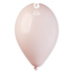 50 ballons latex bio 30cm sable rose