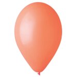 50 ballons latex orange biodegradable 30cm