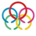 50 ballons latex a sculpter multicolores bio d