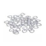 50 coeurs en plastique pour d�coration