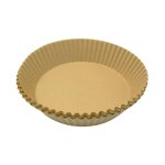 50 moules en papier air fryer ronds 20 cm fackelmann