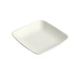 50 verrines carrees canne a sucre bio 6cm blanc