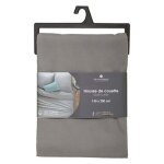 5five housse de couette 1 personne gris - 140 x 200 cm