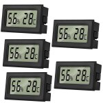 5pcs thermometre intérieur hygromètre intérieur mini thermometre, reptiles hygromètre digital, température ... 5pcs thermometre intérieur hygromètre intérieur mini thermometre, reptiles hygromètre digital, température ...