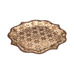 6 assiettes carton accolades deco oriental 28. 5cm