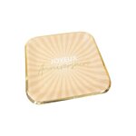 6 assiettes carton carre anniversaire eclat 18cm