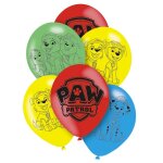 6 ballons latex pat patrouille 27. 5cm