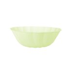 6 bols bio rond feston 14. 8cm vert pastel