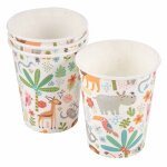 Paris prix - lot de 6 gobelets en papier  explorateur  25cl multicolore