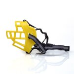 6(over 50kg) - jaune - museli�re anti aboiement en silicone souple pour chien, panier respirant, anti ...