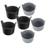 6 pi�ces moule a ¿ufs en silicone pour friteuse a air ramequins en silicone antiadh�sifs pour friteuse ...