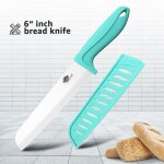 6 pouces de pain bleu - couteau en céramique, couteaux de chef de cuisine, trancheur utilitaire, epluchage ... 6 pouces de pain bleu - couteau en céramique, couteaux de chef de cuisine, trancheur utilitaire, epluchage ...