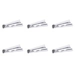 Paris prix - lot de 6 stop gouttes vins 7cm argent Paris prix - lot de 6 stop gouttes vins 7cm argent