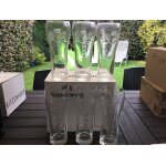 6 verre a bi�re kronenbourg 50cl, mod�le moul�, officiel et neuf