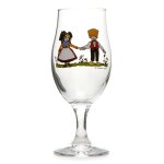 6 verres a bire  ulla  motif hansi