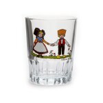 6 verres a eau tripsdrill motif hansi