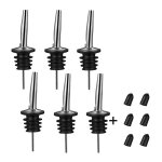 Promotion! 6 verseurs en acier inoxydable, verseurs rapides, verseurs de bouteilles de liqueur et bec ... Promotion! 6 verseurs en acier inoxydable, verseurs rapides, verseurs de bouteilles de liqueur et bec ...
