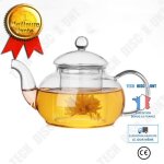 600ml verre transparent thire rsistant a la chaleur ensemble comprend filtre service a th cadeau ...