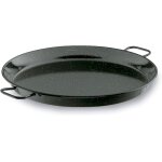 - 60182 - pole a paella en fer smalt, mini pole a paella idal pour prsenter, servir et cuisiner, ...
