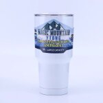 650ml - blanc - tasse isotherme magic mountain, bouteille thermos en acier inoxydable, gobelet a eau, ... 650ml - blanc - tasse isotherme magic mountain, bouteille thermos en acier inoxydable, gobelet a eau, ...