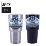 650ml - noir - tasse isotherme magic mountain, bouteille thermos en acier inoxydable, gobelet a eau, ... 650ml - noir - tasse isotherme magic mountain, bouteille thermos en acier inoxydable, gobelet a eau, ...