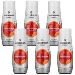 6x sodastream cola + orange sirop sans sucre 440ml