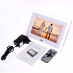 7'' lcd cadre photo numrique hd cadre photo adapt avec horloge, calendrier, alarme, minuterie