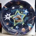 8 assiettes en carton l'age de glace